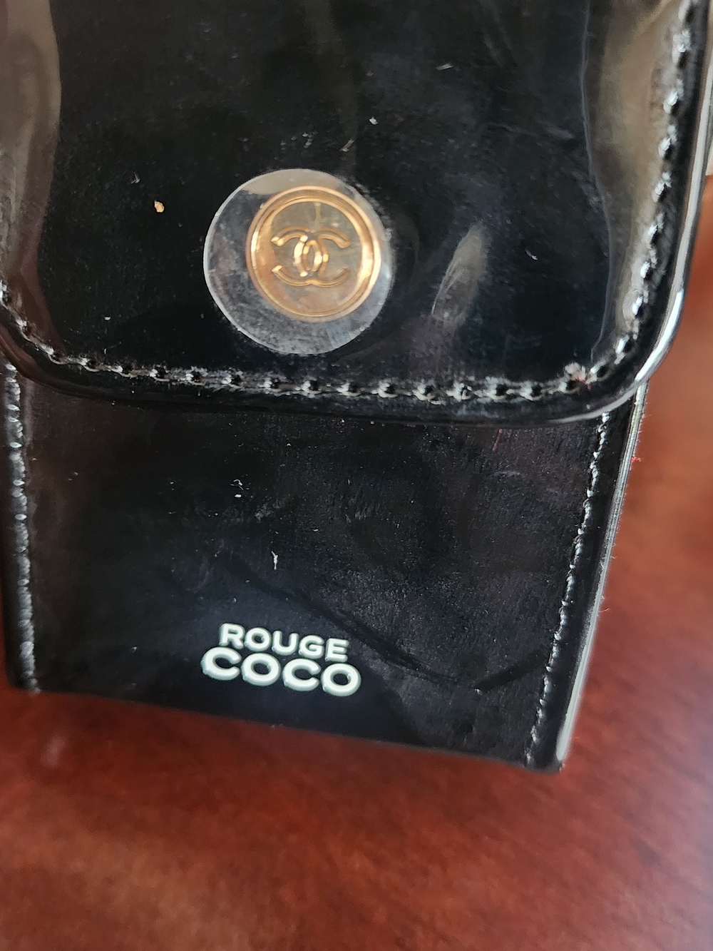 Chanel Rouge Coco Black Patent